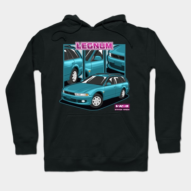 Legnum VR4 Station Wagon Hoodie by WINdesign